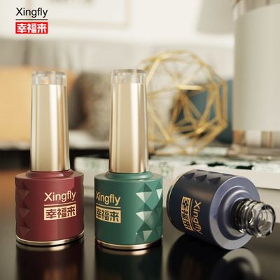 سعر جيد 8 مل زجاجات طلاء الأظافر تصميم جديد غيل UV أظافر التعبئة والتغليف الزجاج الزجاجة الانترنت
