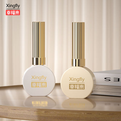 سعر جيد زجاجة 15 مل من طلاء الأظافر مستديرة ذات طلاء أبيض UV Gel زجاجة زجاجية لطلاء الأظافر الانترنت