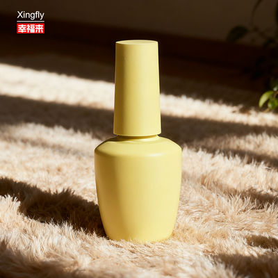 سعر جيد 17ml Modern Custom Black Bottle Gel Polish Glass Nail Polish Capacity Nail Art Bottles الانترنت