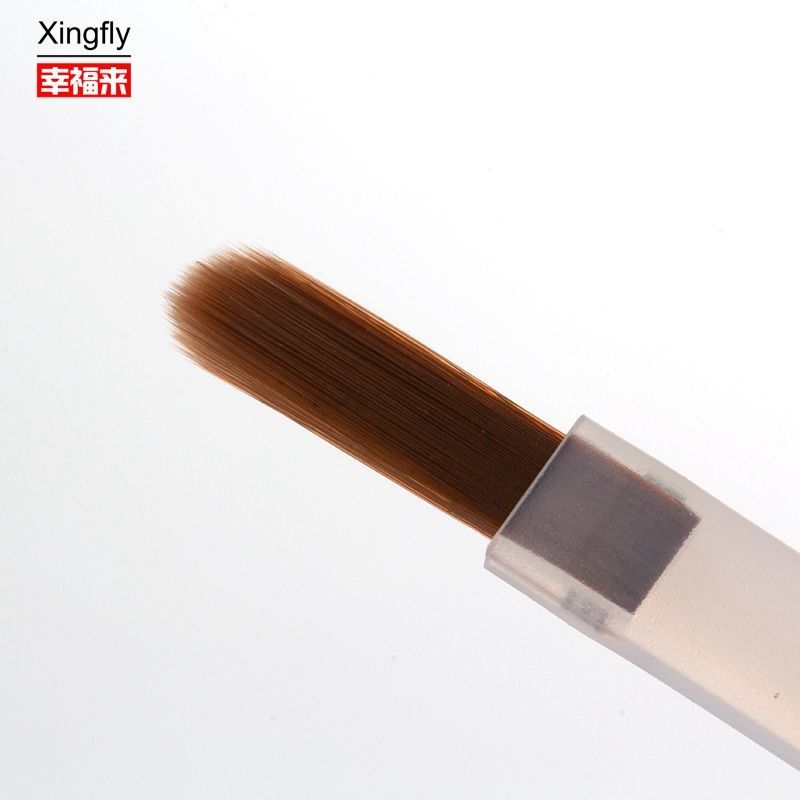 فرشاة أظافر نايلون استبدال فرشاة لـ Gel Nail Polish Base Top Coat Nail Glue Oil