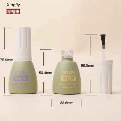 OEM 12ml زجاجة طلاء الأظافر دبونت فرشاة مستديرة زجاجة طلاء الأظافر