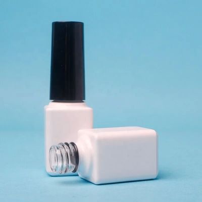 سعر جيد غطاء مسدس سهل 6ml زجاجة طلاء الأظافر التعبئة التجميلية قابلة للتخصيص الانترنت