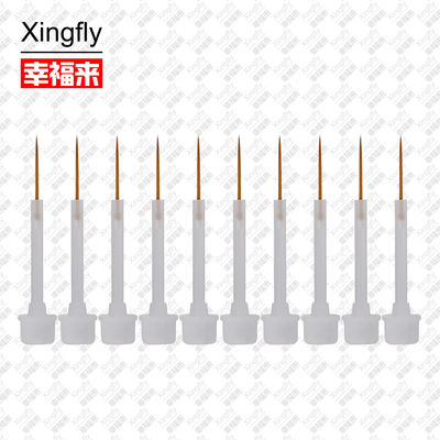 Xingfly فن الأظافر البولندي فرشاة رقيقة نايلون الشعر المادة القابضة البلاستيكية