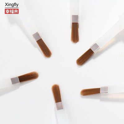 جودة فرشاة أظافر نايلون استبدال فرشاة لـ Gel Nail Polish Base Top Coat Nail Glue Oil مصنع