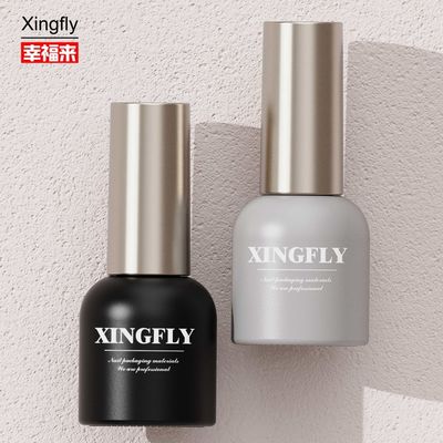 زجاجة 14 مل من طلاء الأظافر الزجاج الفارغ طلاء الأظافر UV Gel زجاجات التعبئة والتغليف التجميلي